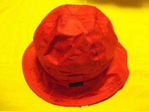 ●モンベル GORE-TEX クラッシャーハット 帽子 レッド L 58～60 ゴアテックス シームシーリング 防水