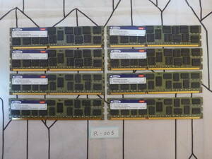 管理番号　R-005 / ECC Registeredメモリ / DDR3 / 16GB / 8枚セット / ゆうパケット発送 / 動作未確認 / ジャンク扱い