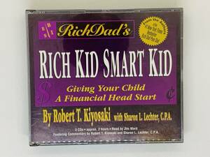 即決CD RICH KID SMART KID / ABRIDGED AUDIOBOOK ON CD / Giving Your Child a Financial Head Start / 激レア 希少 3枚組 Z43