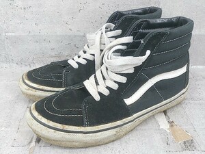 ◇ VANS バンズ SK8-HI スケートハイ ハイカット スニーカー シューズ 6.5 ブラック レディース