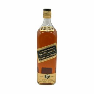 未開栓 Johnnie Walker ジョニーウォーカー BLACK LABEL ブラックラベル 12年 エクストラ スペシャル 1L 1000ml 43％ スコッチ ウイスキー