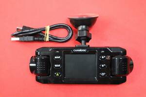 e1600 h L CANSONIC [定価\26,800] 前後撮り　ツインカメラドライブレコーダー　