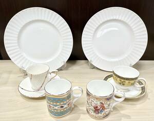 蘇さ(KuY1156)　洋食器　ウェッジウッド　WEDGWOOD　FLORAL BROCADE　マグカップ　他　おまとめ　MIKIMOTO　中古品　100サイズ 