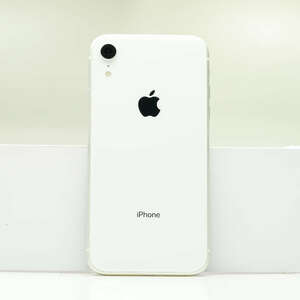 iPhone XR 128GB ホワイト SIMフリー 訳あり品 ジャンク 中古本体 スマホ スマートフォン 白ロム