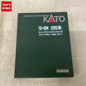 1円〜 動作確認済 KATO Nゲージ 10-494 205系 3000番台 八高線色 4両セット