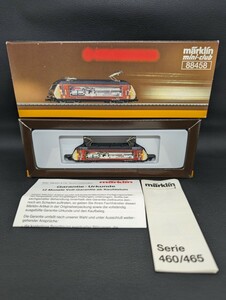 希少！未走行 美品 保管品 1円スタート【marklin mini-club 88458 SBB CFF FFS スイス連邦鉄道】メルクリン 海外 鉄道 模型 Zゲージ 機関車