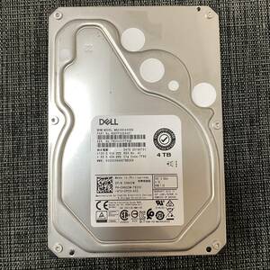 【動作品】DELL 4TB 7.2K 3.5 SAS 4TB（4000GB）×1 計4TB ハードディスク HDD