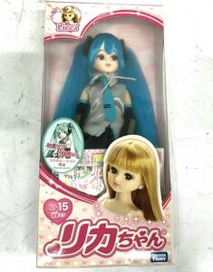 P101-W11-547 TAKARA TOMY タカラトミー リカちゃん人形 初音ミク コラボレーション商品 LD-15 Licca 全長約22.5cm③