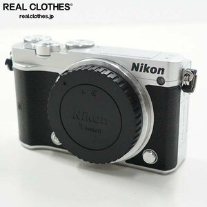 Nikon/ニコン 1 J5 ミラーレス一眼 デジタルカメラ ボディ シルバー 簡易動作確認済み /000
