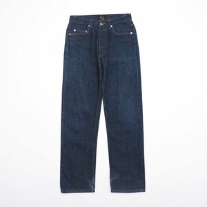 TH4802□アーペーセー/A.P.C.*ボタンフライ*デニムパンツ/ジーパン/ジーンズ*ブルー系*メンズ*size29