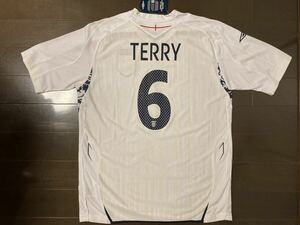 【激レア！】イングランド代表 ユニフォーム キャプテン ジョン テリー UMBRO 背番号6 2007-2009