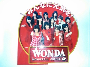 AKB48 WONDA非売品POP　店頭使用品です　送料120円