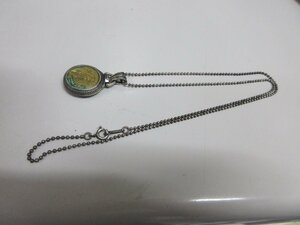 ◆1000円～Button Works」×Larry Smith WORK BUTTON NECKLACE　ボタンワークス×ラリースミス　トップ＆チェーン①