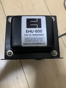 ステップアップトランス 600W 100V →117v ELECTRO-HARMONIX EHU600