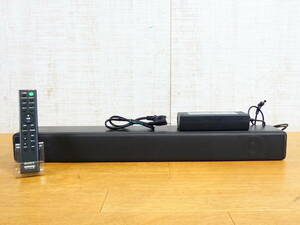 SONY ソニー サウンドバー スピーカー Bluetooth HT-S200F 2018年製 リモコン/アダプター付き オーディオ 音響機器 @100(4)