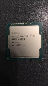CPU インテル Intel Core I7-4790K プロセッサー 中古 動作未確認 ジャンク品 - A359
