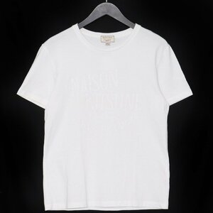 MAISON KITSUNE PALAIS ROYAL Tシャツ Sサイズ ホワイト KMM-0401-A メゾンキツネ パレロワイヤル 半袖カットソー