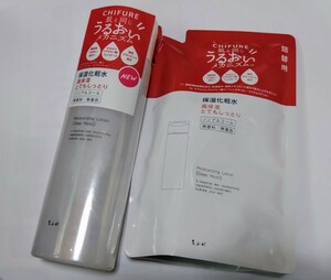 ［つめかえ用とセット］ちふれ CHIFURE 保湿化粧水　高保湿とてもしっとり　ノンアルコール　無香料　無着色