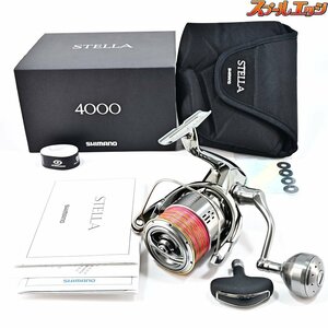 ★☆【シマノ】 18ステラ 4000 5000純正アルミハンドルノブ装着 SHIMANO STELLA★☆m35135