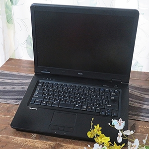 NEC 中古 ノートパソコン VERSAPRO PC-VY20MFD5HFX6 ジャンク品 部品取り Windows Vista ACアダプタなし 通電 動作 未確認 used品