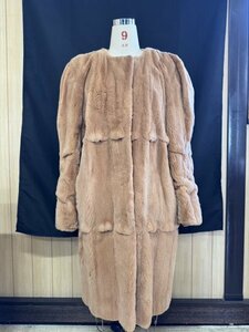 FOXEY BOUTIQUE　フォクシー ブティック　ファーコート　ベージュ