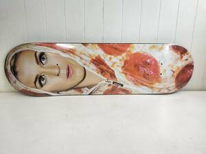 【 レア 】ケイティペリー / PIZZA KATY PERRY SKATEBOARD DECK 8.375 / デッキ / ピザ スケートボード / 管ONH