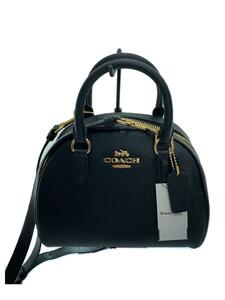 COACH◆シドニーサッチェル/ショルダーバッグ/-/BLK/CA202