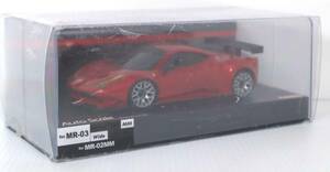 Kyosho 京商 ミニッツ レーサー Mini-Z フェラーリ 458 イタリア GT2 メタリックレッドバージョン 未使用 保管品 0512 ASC