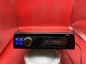 即決★CDプレーヤー ALPINE CDE-100J AM/FM/CD ★CDデッキ