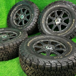 LT 275/65-17 121/118S BF Goodrich All-Terrain T/A K02 ホワイトレター 21年製 XTREME-J 17インチ 7.5J 6穴 PCD 139.7 +25 17-621