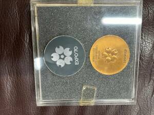 EXPO70 万博記念メダル　ケース付き　コレクション　記念品　コイン　