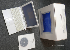 ■ iBook G4 12インチ DVDドライブ　Apple アップル 1.2GHz 768MB　A1054　動作確認済み