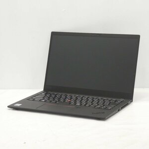 1円～ Lenovo ThinkPad X1 Carbon Core i7-10510U 1.8GHz/16GB/SSD512GB/14インチ/OS無/動作未確認/AC無【栃木出荷】