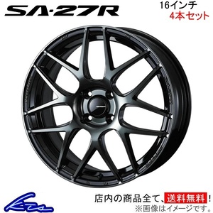 ウェッズ ウェッズスポーツ SA-27R 4本セット ホイール eKカスタム B11W 0074160 weds ウエッズ WedsSport SA27R アルミホイール 4枚 1台分