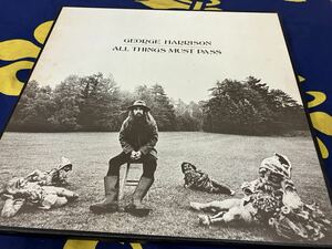 George Harrison★中古3LP/US盤「ジョージ・ハリスン～All Things Must Pass」ポスター付 