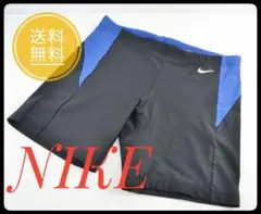 NIKE ナイキ XL ショートパンツ 水着【日本製】ブラック×ブルー