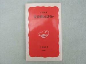 環境税とはなにか　石弘光　岩波新書