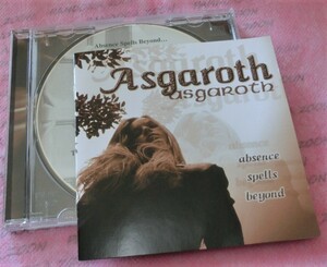 廃盤/入手困難 ASGAROTH - absence Spells Beyond / Epitaph (King Crimson) *アスガロス 1999/Spain Melodic Black Doom 