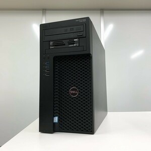 @S1036 DELL Precision Tower3620 E3-1245 v5@3.30-3.70GHz 4コア/8スレッド メモリ8GB HDD500GB DVD Quadro K620/DP,DVI(2画面可) Win11