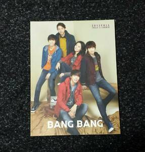 CNBLUE BANGBANG カタログ　2012秋