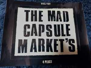 THE MAD CAPSULE MARKETS 4PLUGS ステッカー マッドカプセルマーケッツ マッドカプセル