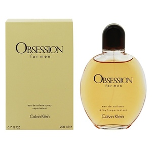 カルバンクライン オブセッション フォーメン EDT・SP 200ml 香水 フレグランス OBSESSION FOR MEN CALVIN KLEIN 新品 未使用