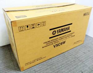 ①【　新品　未使用品　】YAMAHA　スピーカー　VXC6W　商業空間用　シーリングスピーカー　VXCシリーズ　2WAY　密閉型　ホワイト　ヤマハ