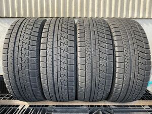 X4296　送料無料☆深溝スタッドレス　BRIDGESTONE ブリヂストン BLIZZAK VRX 225/55R18 98Q　4本価格　2018年製