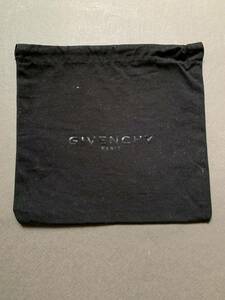 正規 Givenchy ジバンシィby Riccardo Tisci リカルド ティッシ 付属品 小物入れ 巾着袋 保存袋 黒