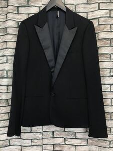 ★DIOR HOMME ディオールオム★06AW 6HH2021806 1Bピークドラペルスモーキングジャケット