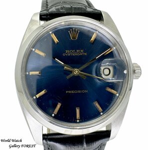 【ROLEX ロレックス☆オイスター デイト プレシジョン】6694 アンティーク ヴィンテージ 手巻き 中古 メンズ腕時計【外装仕上げ☆OH済み】