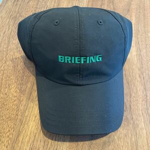 新品 黒 非売品 ブリーフィング BRIEFING キャップ ナイロン ラゾーナ川崎 プラザ店 限定 レア ノベルティキャップ 帽子 #49 コラボ ゴルフ