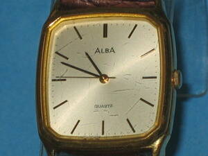◆セイコー ALBA(アルバ) QUARTZ 腕時計 ゴールド 動作品◆ 