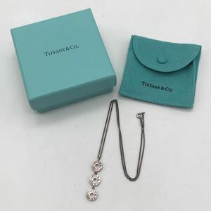 TIFFANY&Co. ティファニー ネックレス スリー ドロップ1837 シルバー 925 ファッション アクセサリー P1351